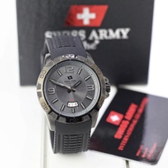 Jam tangan Swiss army 1138 Tali karet original pria