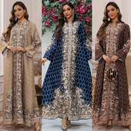 Dubai-Style Arab Robe - Traditional Women's Wear