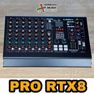 NEW RECORDING TECH RT PRO RTX8 PRO RT X8 8 CHANNEL USB MIXER AUDIO