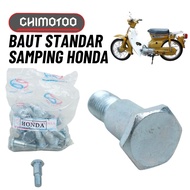 Baut Baud Standar Samping Honda C70 C700 C86 Astrea Star Prima Grand Supra