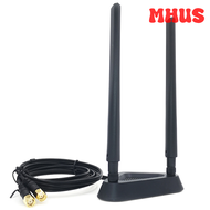 [MHUS] 2.4G/5G Dual Frequency Extension Cable Antenna Wifi Router Wireless Network Card 8Db Sma Ante
