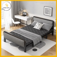 Geeks_ Foldable Bed Frame Katil Lipat Portable Office Bed Single Bed Katil Bujang Bed Base Katil Sin