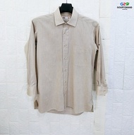 DAKS LONDON แท้ อก38ญ เสื้อเชิ๊ตแขนยาวลายตารางคลาสสิก