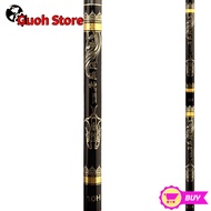 Guoh Telescopic เบ็ดตกปลา Carbon ไฟเบอร์คาร์ปแข็งสุดสำหรับตกปลา2-6ส่วนคันเบ็ด8H/10H/12H