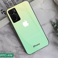 SALE!!!!.. Softcase Glass Oppo A96 [G104] - Softcase Mirror - Softcase Glass Oppo A96 - Softcase Gla