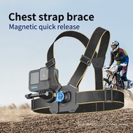 Magnetic Attraction Chest Head Strap Belt For GoPro Hero 11 10 9 8 7 Action Camera Insta360 SJCAM DJ