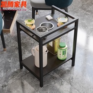 ST/💛Shitingju Side Cabinet Nordic Light Luxury Living Room Side Table Simple Modern Mini Economical Mahjong Tea Table Te