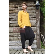 Men's Harem Pants / Men's Women's Jpamg Pants KUKABILAL Plain Casual Pants