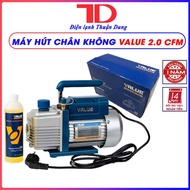 Máy hút chân không Value 1.5 CFM 2.0 CFM 3.0 CFM model VH115N VE115N VE125N dùng cho máy lạnh điều h