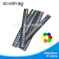 100pcs 0402 0603 0805 1206 1210 smd led Red Yellow Green White Blue light emitting diode Clear LED L