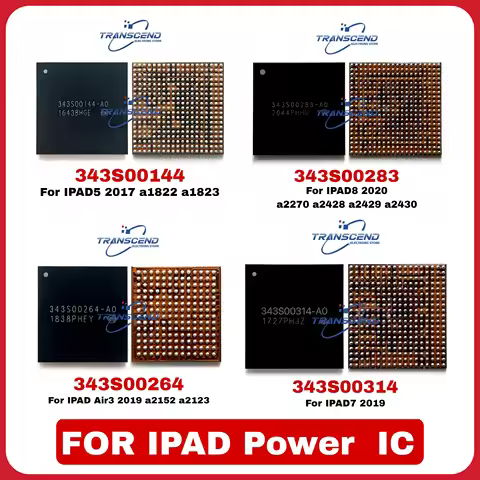 2/5PCS 343S00203 343S00206 343S00144 343S00314 343S00283 343S00264 343S00281 A0 Power ic for ipad ai