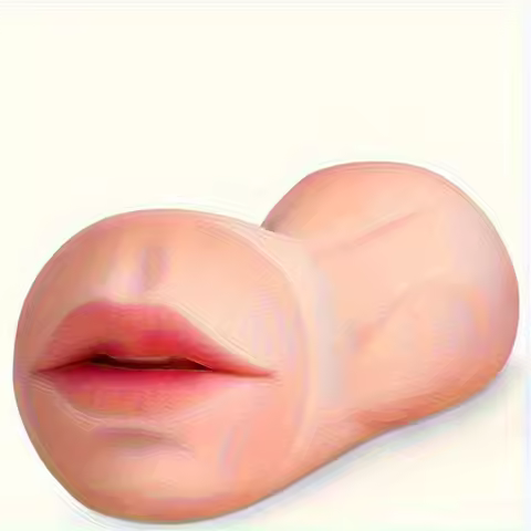 2 In 1 Male Masturbator Cup Artificial Vagina Pussy Tight Machine Deep Throat Vacuum Blowjob Silicon