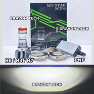 CAHAYA Mini Biled Headlight MT06 MT-STAR H6 H4 H7 Pnp Biled Light Flat Cut Off 41 Watt Premium