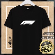 Baju Tshirt F1 FORMULA 1 Unisex + Plus Size
