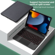 T5206 Case Keyboard Backlight Kompatibel Untuk iPad 7 2019 Ipad 8 9 th 2020 2021 / iPad 10TH Bluetoo