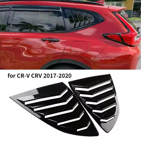 Rear Triangle Window Shark Gills Decorative Stickers For Honda Honda CR-V CRV 2017-2020