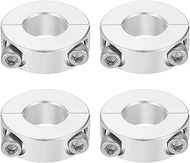 QUARKZMAN Shaft Clamp, 5/8 Inch Bore 1-5/16 Inch AD 7/16 Inch Thick Double Split Adjustment Rings, A