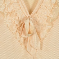 【蛋植物古著】千層飛雪緞面古著襯衫