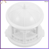 Gazebo Dollhouse Miniature Pavilion Garden Ornament Figurines Accessory Furniture Ornaments  dliyuan