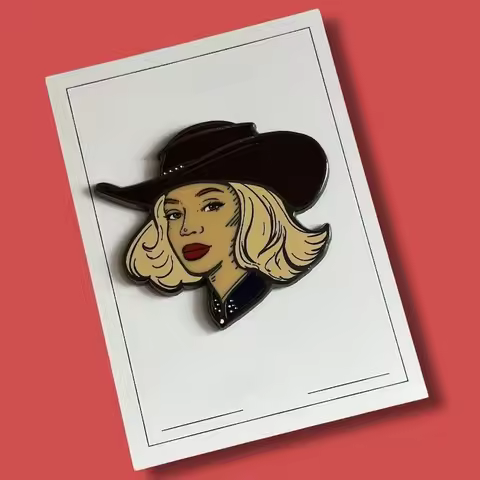 Cowboy Carter Beyoncé Enamel Pin