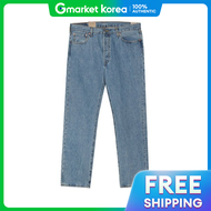 Levis | Levis Mens 501 Original Jeans Light Indigo 00501-0134