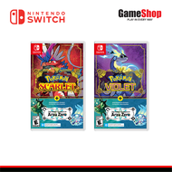 Nintendo Switch : Pokemon Scarlet & Violet The Hidden Treasure of Area Zero นินเทนโด้ สวิตช์ แผ่นเกม