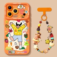 YOUSIDUN | Dopamine Style Silicone Phone Case With Strap