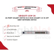 UBIQUITI USW-24 24-Port Gigabit Managed Switch 24 x RJ45 Gigabit 2 x 1G SFP UBNT Network