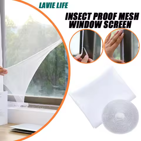 Window Screen Mosquito/insect Prevention DIY Size Self-adhesive Screen Window Summer Insect Proof Sc