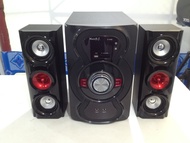 เครื่องเสียง ตู้ลำโพง ชุดโฮมเธียรเตอร์ 2.1 Music D.J. BT D-6380 FM Radio USB SD Card BLUETOOTH Volum