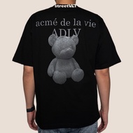 ADLV Fuzzy Bear Short Sleeve T-Shirt Acme De La Vie