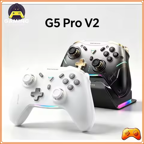 MACHENIKE G5 Pro V2 Optical Master Tri-mode Wireless Game Controller Hall Effect Joystick for Switch