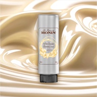 MONIN White Chocolate Sauce (Squeeze Bottle) 500 ml. 6 bottle โมนิน ไวท์ช็อกโกแลตซอส 500 มล. 6 ขวด