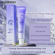 HILDARJFGH Sun Protection Cream, Moisturizing Concealer Isolation Protection Cream,  Brighten Invisi