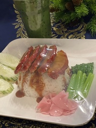 โมเดลข้าวหน้าเป็ด ข้าวหน้าเป็ดปลอม โมเดลอาหาร อาหารปลอม โมเดลอาหารไทย