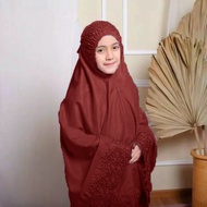 mukenah anak terbaru adem- MUKENA ANAK TANGGUNG KHADIJAH//mukena anak syafina tanggung siti khadijah
