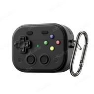 Hard Shell Game Console Design for AirPods Pro 3 Case with Secure Lock Clip Protective Cover for Air