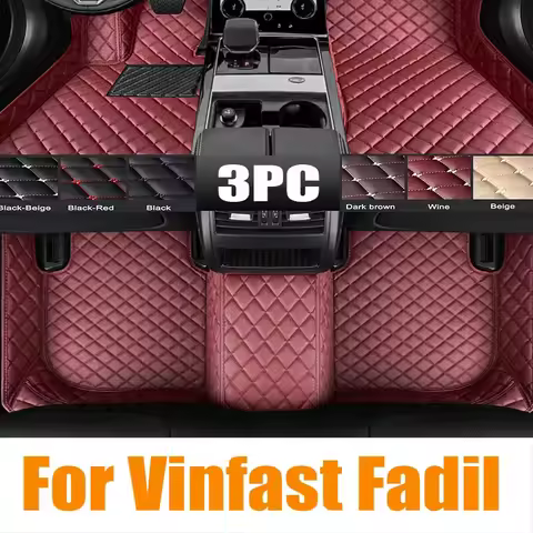 Original Custom TPE Car Floor Mats For Vinfast Fadil LUX A LUX SA Vfe34 Accessories Interior Carpets