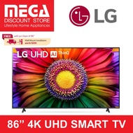 LG 86UR8050PSB 86" 4K UHD SMART TV + FREE WALL MOUNT