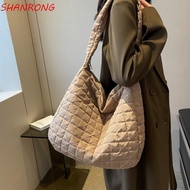 SHANRONG Cloud Shoulder Bag, Korean Ins Style Nylon Cloud Tote Bag, Fashion Crossbody Bag Large Capa