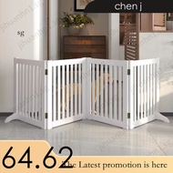 Pet Fence Gate Isolation Gate Fence Non Punching Foldable Dog Fence Cat Separation Railing