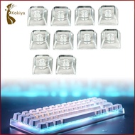 kokiya 10x 1U Xda Profile Keycaps Gaming Keyboard Parts Lightweight Versatile PC Fashion Game Lovers