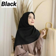 hijab segi empat bahan bella square polos neci murah premium warna hijau mint matcha / daun muda