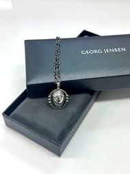 全新 Georg Jensen 喬治傑森 1988 年度項鍊 橡樹果實復刻純銀銀石項鍊 Heritage