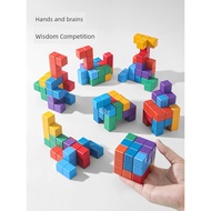 rubik cube 2x2 rubik cube 3x3 Tangram Soma Early Childhood Education Educational Toy Rubik's Cube