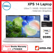 Dell - XPS 14 9440 14.5" Ultra 7 16GB 512GB SSD Intel Arc Graphics 筆記型 電腦