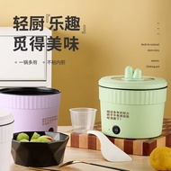 11Customization🐱‍🐉Shield Porcelain Electric Caldron Mini Small Electric Pot Multi-Functional Cooking Noodle Pot Instant