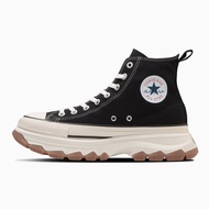 日本限定 Converse ALL STAR Ⓡ TREKWAVE HI 高筒 鋸齒厚底 黑色膠底/ 22 cm