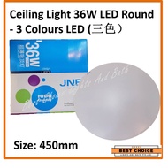 36W LED Ceiling Light Slim Circular Round 3-colours [Daylight/Warm/CoolWhite] (6500k/3000k/4000k) 45
