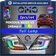 [Installation Provided] BEZZA V2 ALBINO RGB DRAGON SCALE RUNNING TAIL LAMP (RGB CONTROL)